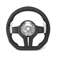Volant sport en cuir pleine fleur avec écran LED pour BMW F1 M3 M4 M5 M6 F10 F15 F20 F22 F25 F30 F31 F32 F36 F80 E70 E90 X3 X4 X5