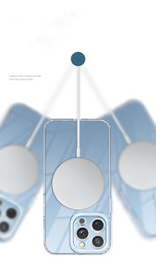 <span class=keywords><strong>เคส</strong></span>โทรศัพท์แบบใสมีที่ชาร์จแบบไร้สาย <span class=keywords><strong>iPhone</strong></span> 16 XS XR x 12 13 11 14 15 Plus Pro MAX - Product Image 4