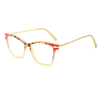 VisualMate Factory Custom cat Eye TR90 Metal Eyewear Oversize Optical Frame Eyeglasses Frames for All Face