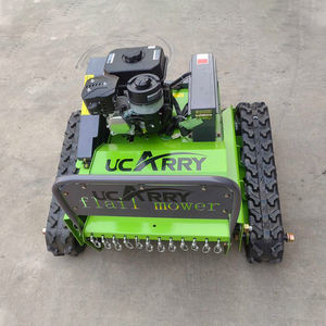 Tondeuse à gazon robotisée de petite taille en gros, petite tondeuse à gazon de jardin à chenilles, tondeuse à gazon industrielle flexible à 4 temps pour la vente - Product Image 2