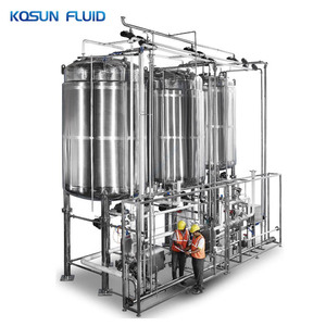 Nhà Máy Di Động Di Động Cip Skid Tank Station Làm Sạch Tại Chỗ Hệ Thống Bể Làm Sạch Máy Cip Hệ Thống Làm Sạch - Product Image 4