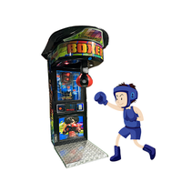 Machine électronique de jeu de boxe de distributeur automatique de cola de sac de coup de pied