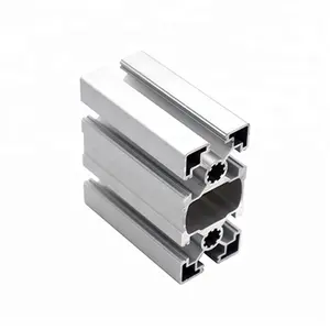 6063 Aleación de montaje automático de alta resistencia cuadrado 3060 T perfiles 20 Mm cubierta de la ranura para comprar de aluminio extruido