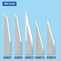 HRK AOKE Serie Wolframkarbid Oszillierende Klinge Ersatz-Schneidmesser für AOKE Digitale Schneidemaschine AOKE7
