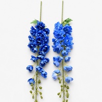Premium Delphinium Kunstbloemen Realistische Lange Steel Tafeldecoraties Bruiloft Bloemstukken