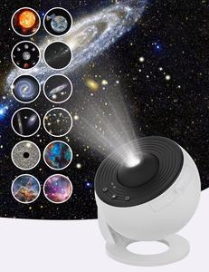 2025 Nebulosa Nube Rotación de 360 grados Inicio Planetario Galaxy Proyector LED Proyector de luz nocturna para niños Adultos - Product Image 6