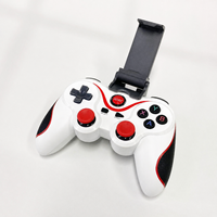 Manette sans fil X3 à faible latence avec support, connexion directe, manette de jeu mobile pour Android, iOS, Switch, TV, Gaming Mando