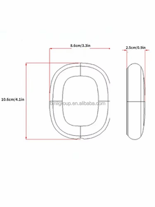 2025 case Suitable <b>for</b> Max Pro Wireless Headworn Earphones Tpu Solid Transparent Earphone Case <b>Cover</b> - Product Image 5