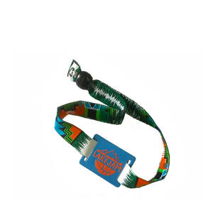 Pulsera de tela RFID con etiqueta epoxi NFC para evento de museo - Product Image 3