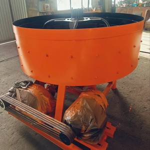 Yaoda JW350 Dieselmotor Beton pfannen mischmasch ine Vertikal ständer Flach mund Zement mischer Für Bau flach - Product Image 1