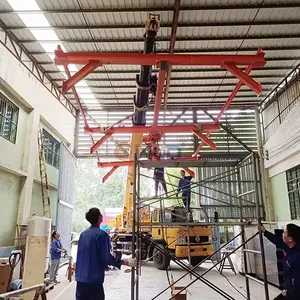 WLD Powder coating line suspension line conveying chain powder painting coating booth high temperature curing booth CE
