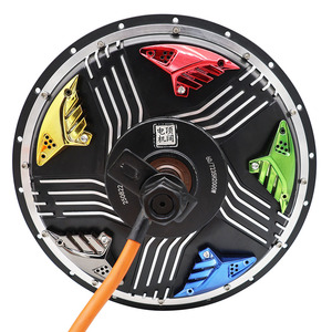 Motor sin escobillas magnético impermeable IP64 DKYS de 12 pulgadas 35H 2000W 260 Spoke para Color 72V - Product Image 6