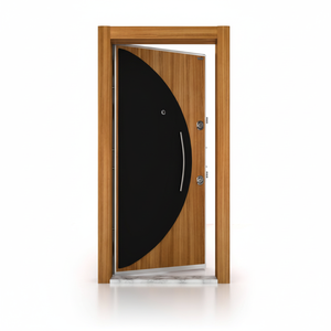Porte de sécurité en acier moderne antivol économique pour hôtels, appartements et villa à l'intérieur - Product Image 1