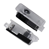 Lampe LED 3D Effet Ombre Fantôme en Aluminium et Plastique pour BMW Séries 1/3/5/6/7X/Z, 5W, Canbus, Logo, Feu Arrière, Lampe de Porte, Tension 12V