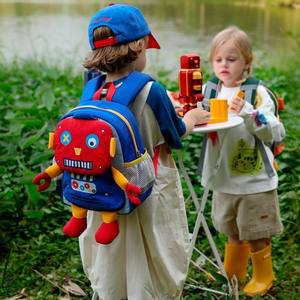 <span class=keywords><strong>Zaino</strong></span> per bambini a cartoni animati, zainetto per la scuola materna, unisex, da viaggio, leggero, con chiusura a cerniera, in nylon - Product Image 4