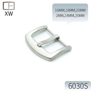 고품질 스테인레스 스틸 닦았 PVD 16mm 18mm 20mm 22mm 24mm 26mm 시계 핀 버클 시계 스트랩 - Product Image 2