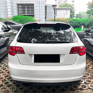 สปอยเลอร์หลัง Audi A3 8P สีดำเงา ลายคาร์บอนไฟเบอร์ ทรง Ducktail สำหรับปี 2004-2013 รุ่น 5 ประตู - Product Image 2