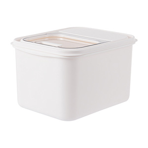 <b>Rice</b> Storage <b>Container</b> 10L 20L Sealed Lid Rectangle Moisture Proof Kitchen Storage Box - Product Image 5