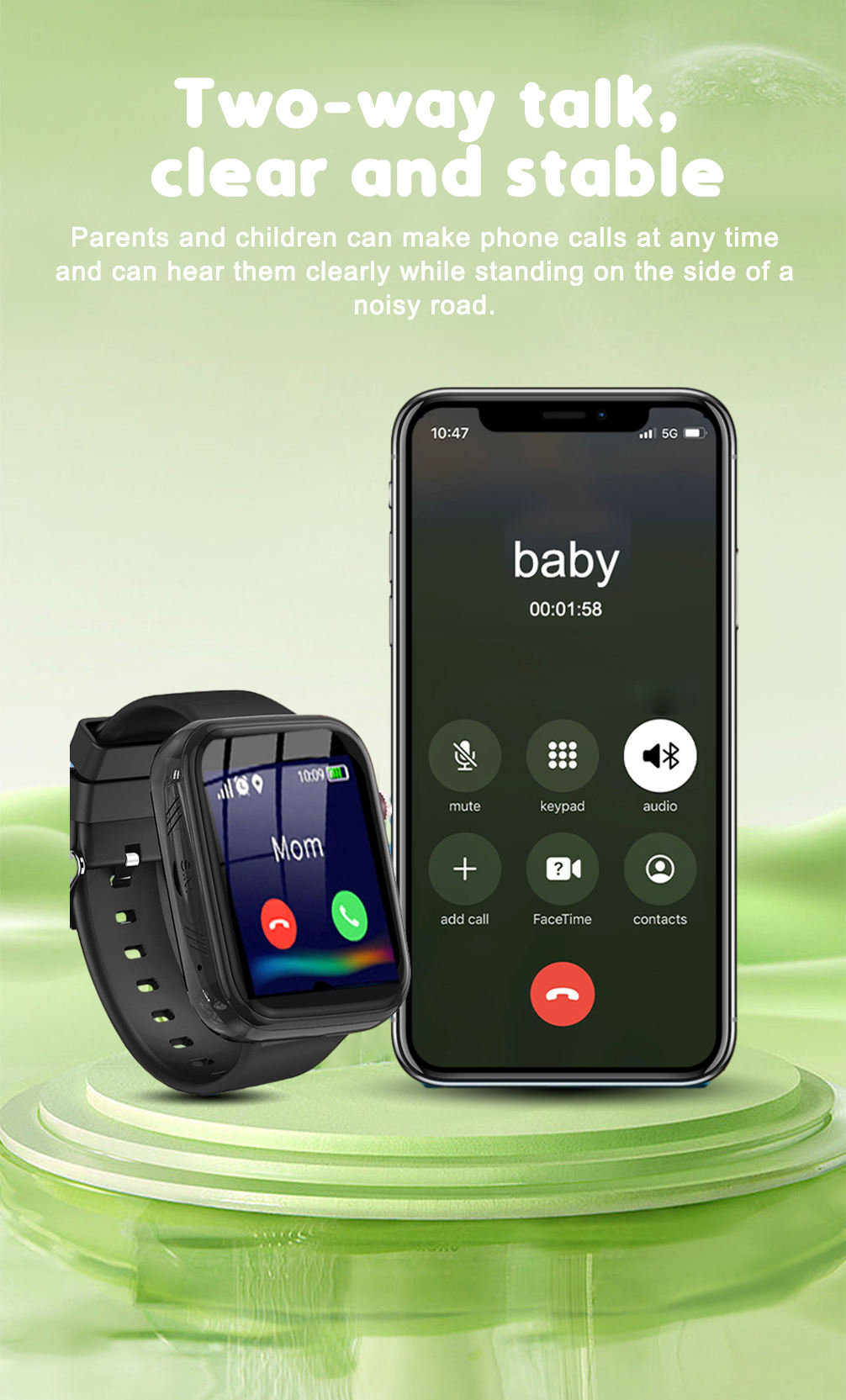 V45 Kids Smart Watch 4G Safe and Fun Communication