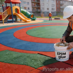 Gránulos de Relleno de EPDM con Buena Flexibilidad para Superficies Deportivas de Pistas de Atletismo, Estadios y Parques Infantiles - Product Image 1