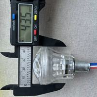 Luz LED de Punto RGB de 44 mm, Impermeable y Programable, Tipo Hongo, para Parques de Atracciones, Noria, Decoración Navideña