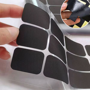 Ruban adhésif en tissu acétate noir découpé sur mesure, ignifuge, résistant à la chaleur, isolant, formes adhésives pour écran LCD de téléphone portable - Product Image 1