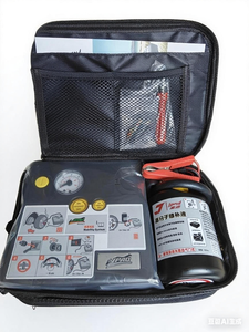 Kit de reparación de neumáticos de coche con <span class=keywords><strong>bomba</strong></span> de aire de 12V y sellador de neumáticos de 450ML fijación e inflado rápidos de pinchazos - Product Image 3