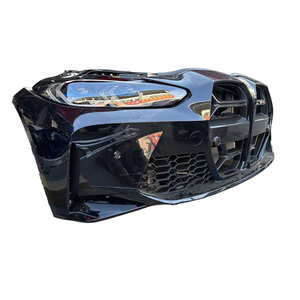 Kit carrosserie d'<span class=keywords><strong>occasion</strong></span> de haute qualité pour BMW <span class=keywords><strong>M4</strong></span> G82 G83, comprenant pare-chocs avant avec calandre, ventilateur de radiateur, capteurs de stationnement et phares. - Product Image 2
