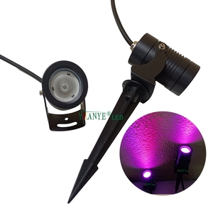 Projecteur LED en aluminium IP66 DC12V DMX512 RDM à intensité variable, angle de faisceau réglable, RGBW, verre trempé, lampe de jardin américaine YY-TG2K - Product Image 6