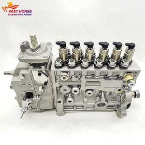 Pompe à carburant Hangood 0402066729 3973900 pour moteur 6D114, excavatrice PC300-7, pompe d'injection diesel mécanique - Product Image 1