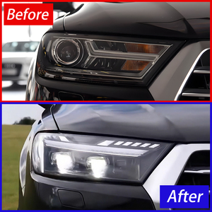 <span class=keywords><strong>2025</strong></span> Phong Cách <span class=keywords><strong>LED</strong></span> Tự Động Đèn Pha Ống Kính Máy Chiếu Cho Audi Q7 2016-2019 Xe Đầu Đèn Lắp Ráp Cắm Chơi Mới 6500K Màu - Product Image 6