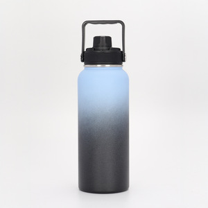 Stainless Steel Sports <b>Thermos</b> Bottle 304 Large Capacity With Screw Cap For Outdoor Use - Product Image 5
