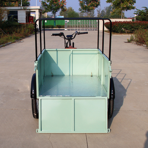Bicicleta Eléctrica de Carga de 3 Ruedas de Largo Alcance, 850W, con Caja Trasera, Freno de Disco Hidráulico, Velomóvil - Product Image 5