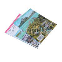 Impression de magazines trimestriels personnalisés, reliure parfaite, impression offset, service d'impression de brochures publicitaires