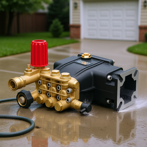 Pompe à eau haute pression Triplex Plunger 3300 PSI 2,5 GPM pour le nettoyage domestique et commercial - Product Image 2