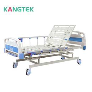 Высококачественное больничное оборудование, 3-функциональная Больничная койка, 3-кратная ручная кровать для ухода за больными - Product Image 2