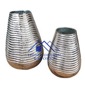 Décoration de mariage au meilleur prix pour la maison hôtels et restaurants Vases à fleurs en aluminium pour centre de table - Product Image 3