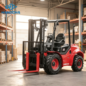 Chariot élévateur diesel tout-terrain Hangcha 3,5t série X 4x4, le plus vendu, robuste, avec garantie moteur <span class=keywords><strong>de</strong></span> 2 ans - Product Image 1