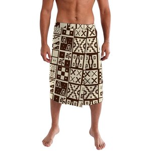 Polynésien <span class=keywords><strong>Chic</strong></span> Fidji Samoa Tribal vêtements pour homme personnalisé votre conception Ie Faitaga décontracté hommes vêtements Offre Spéciale Lavalava livraison directe - Product Image 5