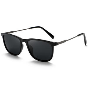 Lunettes de soleil polarisées Greyjack, monture en métal noir TR, verres TAC, protection UV400, unisexe, utilisation en extérieur - Product Image 4