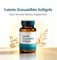 Gummies à la lutéine et à la zéaxanthine, complément alimentaire d'origine végétale, étiquette privée OEM