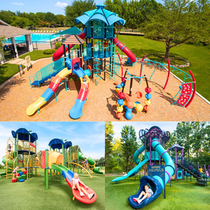 Système de jeux ombragé multifonctionnel pour <span class=keywords><strong>parc</strong></span> public, <span class=keywords><strong>parc</strong></span> municipal, jardin communautaire, aire de jeux extérieure pour enfants - Product Image 5