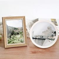 Disques en acrylique transparent personnalisés sans MOQ, épaisseur 1-10 mm, impression UV, plaque vierge en plastique transparent pour affichage