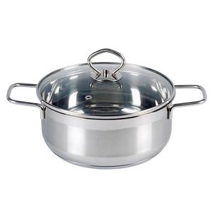 Manhattan Roasting Pot 1.3 L 16 Cm Stainless Steel <b>With</b> <b>Lid</b> For Even Cooking - Product Image 1