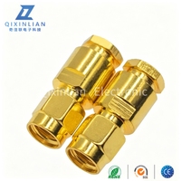 Conector Coaxial RF RP SMA Hembra, Tipo Ensamblable, Pin Interno Chapado en Oro