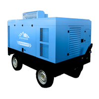 Compresseur d'air à vis diesel pour mine PRLG19-21CY 19/21 m³/min, moteur diesel 2200/1800(1900)/1450 tr/min, compresseurs 18 21 bar à vendre