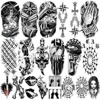 82 feuilles d'autocollants tatouages temporaires imperméables et écologiques avec fleurs et papillons roses avec logo personnalisé