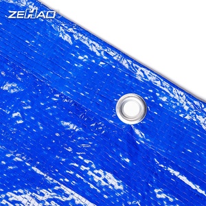 Bâche en PE imperméable, résistante aux UV, en HDPE tissé enduit, <span class=keywords><strong>pour</strong></span> couverture <span class=keywords><strong>de</strong></span> camion, auvent <span class=keywords><strong>de</strong></span> jardin extérieur - Product Image 4