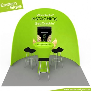De gama <span class=keywords><strong>alta</strong></span> de aluminio, tela de tensión exposición comercio mostrar de cabinas de pantalla - Product Image 5
