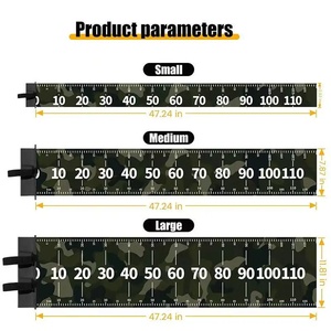 Oem 120Cm Không Thấm Nước Có Thể Gập Lại Linh Hoạt S M L Kích Thước Mềm PVC Đo Thước Cá Đo Thước Cho Tất Cả Các Kích Cỡ Cá - Product Image 3